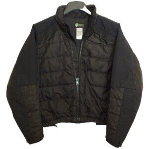 Horace Small Tactical Quilted Jacket Utility Duty Coat Black XS